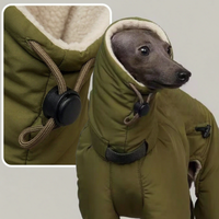 Veste coupe-vent élégante pour l'hiver pour chiens de taille moyenne et grande Golden Retriever Labrador Alaskan Malamute Vêtements pour animaux de compagnie
