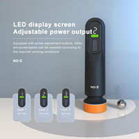 Polisseuse de voiture portable mini avec une puissance de 40W, 3 tampons, contrôle multi-vitesses pour l'élimination des rayures et des films d'huile, idéale pour le detailing automobile et l'usage domestique