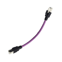 Cable de Red Industrial Blindado Personalizado Cat 5E 6 6A 6E 7 8, Categoría 6A, 26 23 AWG, 4 Pares, Conector RJ45, Cable Ethernet