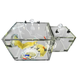 Caja de Guantes Personalizada con Cámara de Vacío, Caja de Vacío de Gas Inerte Acrílica para Laboratorio, Caja de Guantes Anaeróbica - Product Image 4