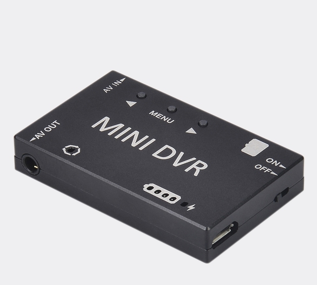 5.8G FPV Recorder Mini FPV DVR HD Audio Video Built-in Battery for RC Drone Racing Receiver Monitor Part