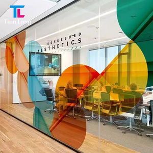 Custom Static <b>Window</b> Film Glass Decal DIY Removable Vinyl <b>Sticker</b> with UV Printing for Education Use - Product Image 2