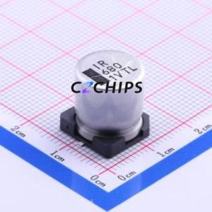 Condensateur électrolytique en aluminium SMD 35TLV680M12.5X13.5, D12.5xL13.5mm 680uF 20% 35V 660mA-120Hz - Product Image 1