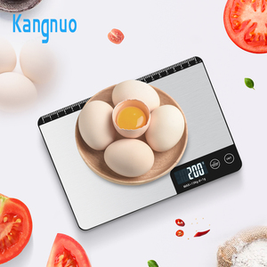 เครื่องชั่งน้ำหนักอาหารอิเล็กทรอนิกส์สแตนเลสหน้าจอ LCD ความแม่นยำสูง