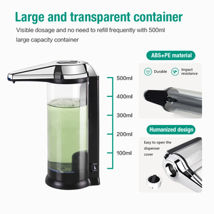Baño Cocina <span class=keywords><strong>Automático</strong></span> lavado a mano Alcohol <span class=keywords><strong>Gel</strong></span> líquido Dispensador - Product Image 3