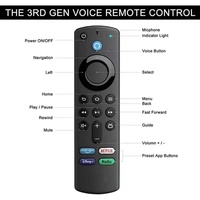 Vente chaude pour TV Stick Lite 4K avec processeur Intel Atom X5-Z8300 double cœur, commande vocale 50m, Android Ethernet pour téléviseurs intelligents