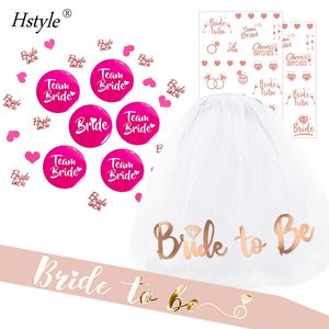 Nuovo stile sposa da fascia e velo addio al nubilato sposa da fascia velo tatuaggi Badge <span class=keywords><strong>Confetti</strong></span> per festa nuziale E3094 - Product Image 2