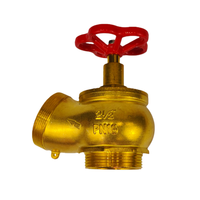 Vanne de contrôle d'eau pour boîte à tuyaux d'incendie, Vanne de raccordement pour hydrant d'incendie