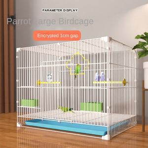 Usine directe luxe <span class=keywords><strong>cage</strong></span> à oiseaux perroquet étourneau boîtier Xuanfeng peau de tigre fil de fer <span class=keywords><strong>Cage</strong></span> pour la maison grande Villa <span class=keywords><strong>cage</strong></span> à oiseaux - Product Image 3