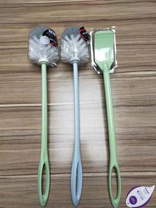 แปรงทำความสะอาดห้องน้ำพลาสติกแบบปรับแต่งได้จากโรงงานแม็กซ์ฟรี แปรงขัดห้องน้ำแบบใช้ซ้ำได้และทนทานสำหรับเด็ก - Product Image 4