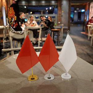 Канада, офисный мини-Декор, оптовая продажа, настраиваемый настольный флаг 14*21 см с цифровой печатью - Product Image 3