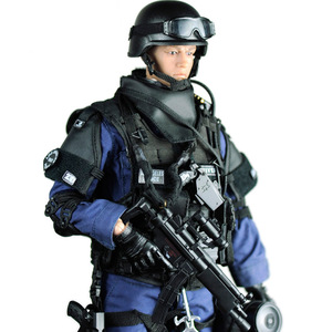 Pattiz quy mô 1/6 mô phỏng thủ công mới Đông lạnh cảnh sát <span class=keywords><strong>Swat</strong></span> người lính Mô hình đồ chơi nhựa Hành động Hình - Product Image 4