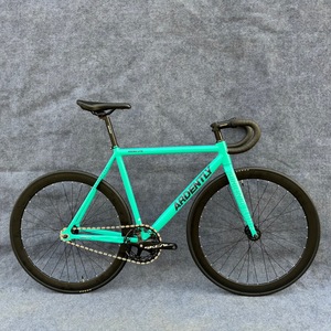 จักรยานฟิกซ์<span class=keywords><strong>เกียร์</strong></span>อลูมิเนียมอัลลอยด์สีเทา รุ่น GRAY ARDENTLY ยี่ห้อ ARENA LITE โครงแข็ง รับน้ำหนักได้ 120 กก. ขี่ถอยหลังได้ ลดราคาจากโรงงาน - Product Image 5