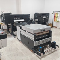 PrintVision High Speed DTF Impressora Printer DTF 60cm 24inch dengan 2 Buah Printhead I3200 untuk Pencetakan Kaos