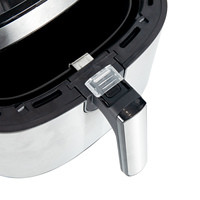 BM Smart Home Appliances Friteuse à air profond électrique Panneau en acier inoxydable Tôle galvanisée Contrôle numérique pour une utilisation intérieure et extérieure