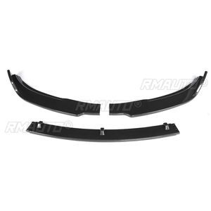 3Piece Carbon Fiber Look/Black <b>Car</b> Front Bumper Splitter Lip Body Kit Spoiler <b>Diffuser</b> Guard <b>for</b> Tesla Model 3 Sedan 2016-2021 - Product Image 5
