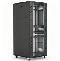 Armoire serveur sur pied de 19 pouces, 1,8 m de profondeur, 1840*600*800 mm, en acier laminé à froid SPCC, pour centre de données et réseau.