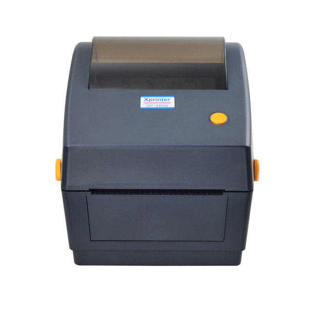 Xprinter XP-480B 4X6-inch Barcode Label Printer 108mm Roll Sticker Direct Thermal 203dpi USB Interface Compatibility in Stock