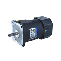 Moteur électrique à induction monophasé 220V 120W avec arbre de transmission, boîtier en alliage d'aluminium, enroulement 100% cuivre pur, à bride, 11mm 12mm