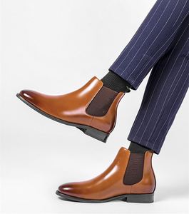 รองเท้าบูทเชลซีหนังแท้คุณภาพสูงสำหรับผู้ชายรุ่นใหม่ประจำฤดูหนาวปี 2025 - Product Image 6