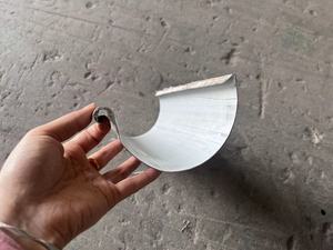 Di động K Phong Cách lợp mưa nước máng xối cuộn tạo thành máy thoát nước thép downspout ống tròn Máy làm - Product Image 5