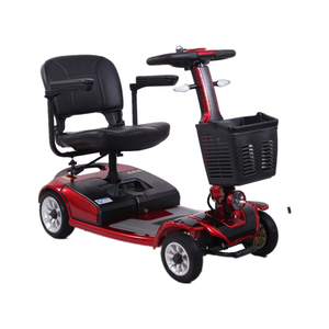 Patinete eléctrico PE0602 ew75 para personas con movilidad reducida, scooter plegable de color rojo - Product Image 1