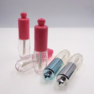 Contenant vide en gros pour brillant à lèvres, flacon transparent à coupe diamant pour rouge à lèvres liquide, emballage personnalisé en plastique pour gloss - Product Image 6