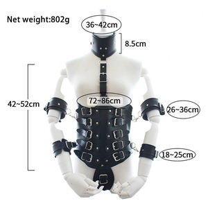 人気の大人のエロ製品女性のエロワンピース下着腕拘束手錠SMセックストーニングおもちゃボディハーネス - Product Image 2