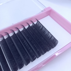 Fournitures d'extension de cils États-Unis Fournisseurs les plus vendus Cils de ventilateur humain synthétique en <span class=keywords><strong>soie</strong></span> aux cils de cheveux - Product Image 5