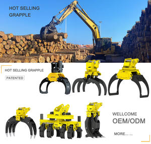 Excavatrice 75 80 85 avec grappins rotatifs à 360° pour bois et grumes - Product Image 2