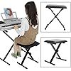 Práctico y rápido taburete plegable para <span class=keywords><strong>teclado</strong></span> de hierro, soporte para <span class=keywords><strong>piano</strong></span> - Product Image 3