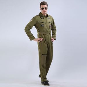 Tout nouveau <span class=keywords><strong>pilote</strong></span> amélioré Costume de jeu de rôle Ensemble d'uniformes une pièce pour hommes - Product Image 2