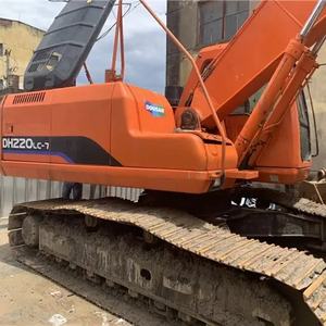 Doosan précis et efficace DH220LC-7 utilisé pelle sur chenilles moteur moteur boîte de vitesses pompe à engrenages composants de base à vendre - Product Image 1