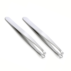 Bán Buôn Công Cụ Trang Điểm Đầu Grooming Scissor Thép Không Gỉ Lông Mày Clippers Nhíp Cho Mũi Brow Mũi Cắt Tỉa Nhíp - Product Image 1