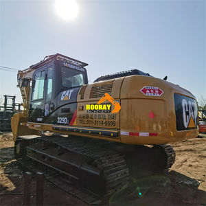 Excavadora de orugas Caterpillar 329D2 usada, capacidad de cazo 2m³, equipo de construcción para movimiento de tierras, venta de motor y transmisión. - Product Image 3