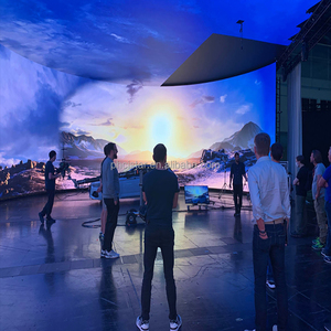 Độ sáng cao p2.6 Màn hình LED để sử dụng trong nhà đầy đủ màu sắc rõ ràng đồ họa hoạt hình tuyệt vời cho sản xuất ảo chào đón - Product Image 1