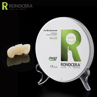 Disque de zircone multicouche Rondcera Pro-ML à frittage rapide avancé pour 6,5 heures – Disque céramique dentaire ultra-réaliste
