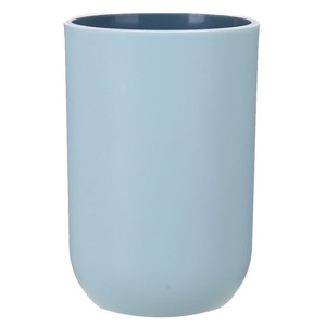 Vaso minimalista para cepillos de dientes, plástico grueso de dos tonos, 301-400ml, color sólido, para uso doméstico en el baño, para parejas - Product Image 5