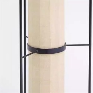 Linen Floor <b>Lamp</b> Led Light Source <b>Switch</b> Control Home Decor Ambient Lighting 10-15 Sqm Coverage F-T479 - Product Image 4
