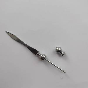 Stylo <span class=keywords><strong>bille</strong></span> en métal Kawaii 0,7 mm, design enveloppe en verre soufflé, créatif, bricolage, nouveauté, pour bureau, école, ouvre-lettre personnalisé - Product Image 4