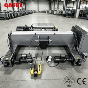 Palans à câble à double poutre 20t pour pont roulant, avec configuration optionnelle simple ou double vitesse - Product Image 1