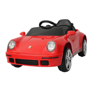 Voiture électrique de luxe 12V pour enfants avec télécommande parentale 2.4G, lumières LED, lecteur de musique, style voiture de sport, rouge, pour garçons et filles - Product Image 1