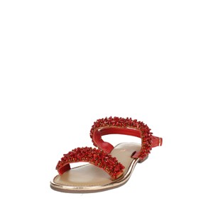 Sandali bassi 2319003 rossi Design leggero Anti-scivoloso piatto suola ammortizzante per il tempo libero estivo tendenza della moda per uso esterno - Product Image 6