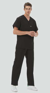 Robe chirurgicale renforcée en usine personnalisable pour hommes Vêtements de travail de médecin pour pharmacie Uniformes hospitaliers du personnel infirmier - Product Image 4