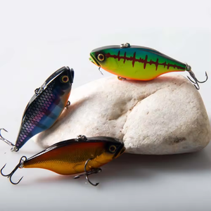 Esca da Pesca VIB 60mm 17g, Esca Rigida per Acqua Salata, Esca Artificiale Vibrante per Bass, Esca con Sonaglio per Pesca in Acqua Dolce - Product Image 2