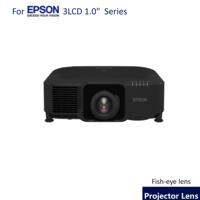 Objectif de projecteur 3LCD 4K Fisheye 178 degrés 1,0 pouce pour système de planétarium Fulldome, dôme sphérique, théâtre éducatif, ultra grand angle