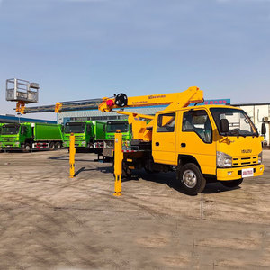 Isuzu 14เมตรรถบรรทุกทำงานทางอากาศรถบรรทุกสำหรับใช้งานในระดับความสูงติดตั้งบนแพลตฟอร์มทางอากาศราคาไม่แพง - Product Image 4