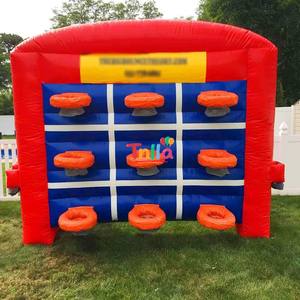 Jeu interactif amusant en plein air jeu de basket-ball gonflable lancer des ballons de basket-ball de tir avec <span class=keywords><strong>Tic</strong></span> <span class=keywords><strong>Tac</strong></span> Toe - Product Image 5