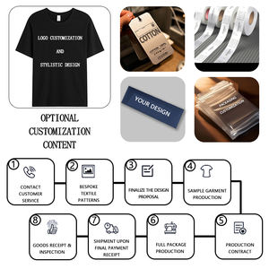 Anpassbares Logo-Muster Solides Design Vielseitiges gestricktes Kurzarm-<span class=keywords><strong>Business</strong></span>-Shirt Schnellt rockn ender Hals über der Schulter für Freizeit - Product Image 4