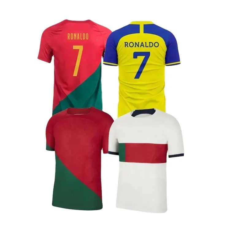 22 23 Camiseta uniforme de equipo de fútbol para impreso con número personalizado para adultos y niños
